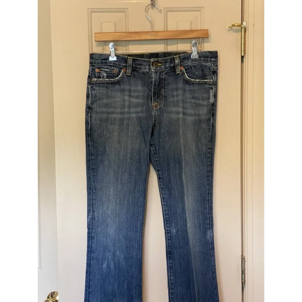 Lucky Brand Women's Classic Fit Blue Jeans Size 10 Reg Medium Wash Made In USA - Picture 3 of 15